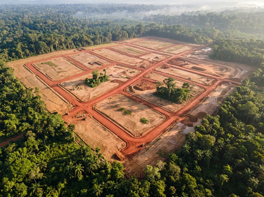 Illustrative photo, land and development